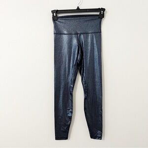 lululemon Align High Rise Ribbed Pant 28" Shine RARN Size 6